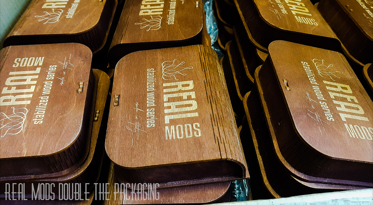 Real Mods Box La confezione in legno