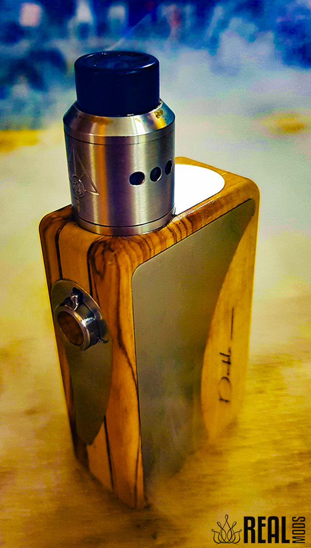 Svapo Box mods in legno sandwich con inserti